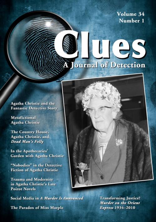 Cover of the book Clues: A Journal of Detection, Vol. 34, No. 1 (Spring 2016) by , McFarland & Company, Inc., Publishers