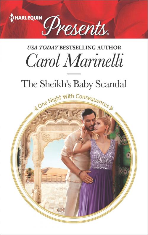 Cover of the book The Sheikh's Baby Scandal by Carol Marinelli, Harlequin
