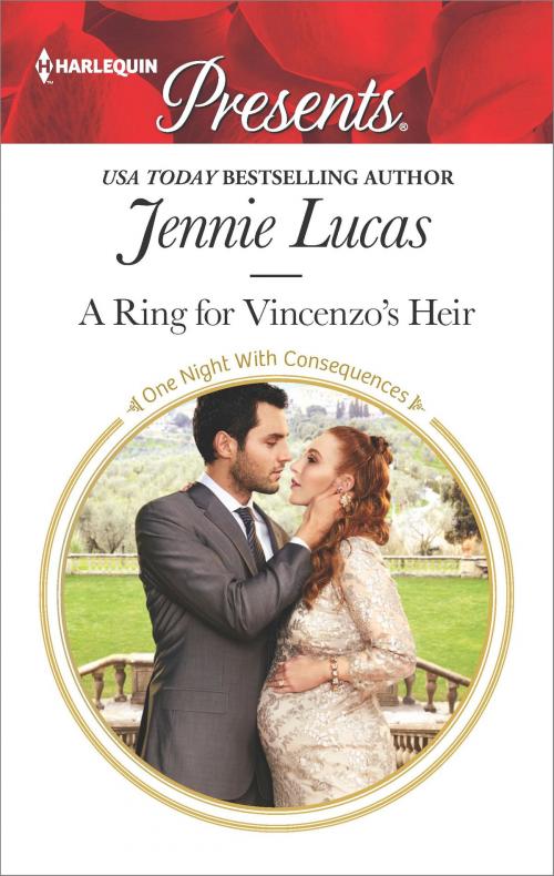 Cover of the book A Ring for Vincenzo's Heir by Jennie Lucas, Harlequin