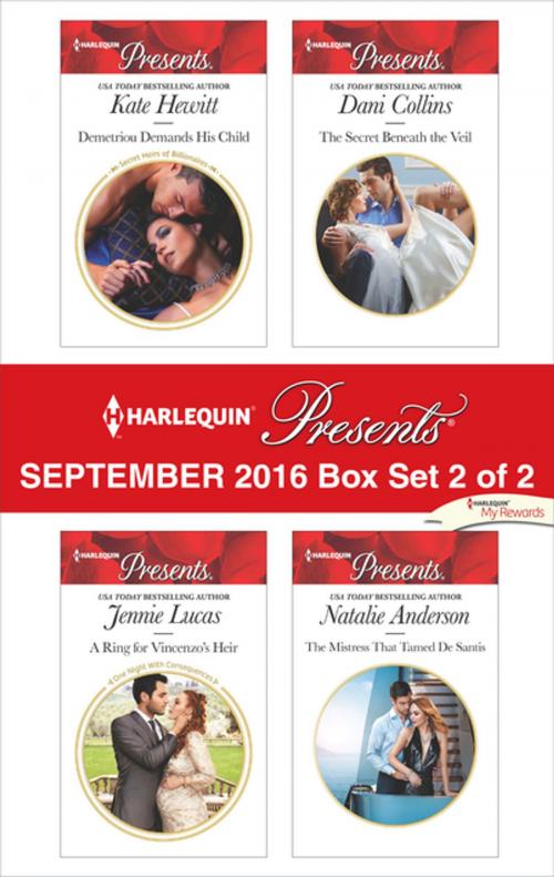 Cover of the book Harlequin Presents September 2016 - Box Set 2 of 2 by Kate Hewitt, Jennie Lucas, Dani Collins, Natalie Anderson, Harlequin