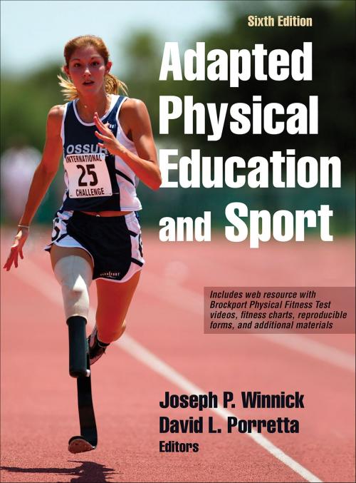 Cover of the book Adapted Physical Education and Sport by Joseph Winnick, David L. Porretta, Human Kinetics, Inc.
