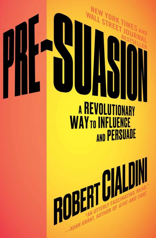 Cover of the book Pre-Suasion by Robert Cialdini, Ph.D., Simon & Schuster
