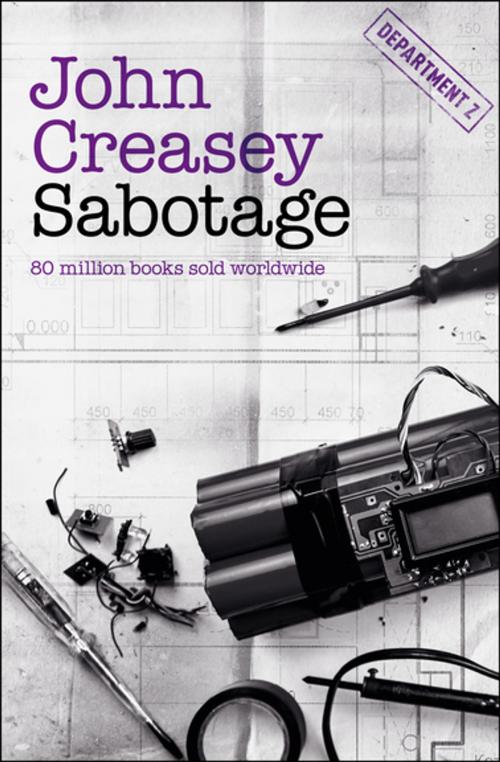 Cover of the book Sabotage by John Creasey, Agora Books