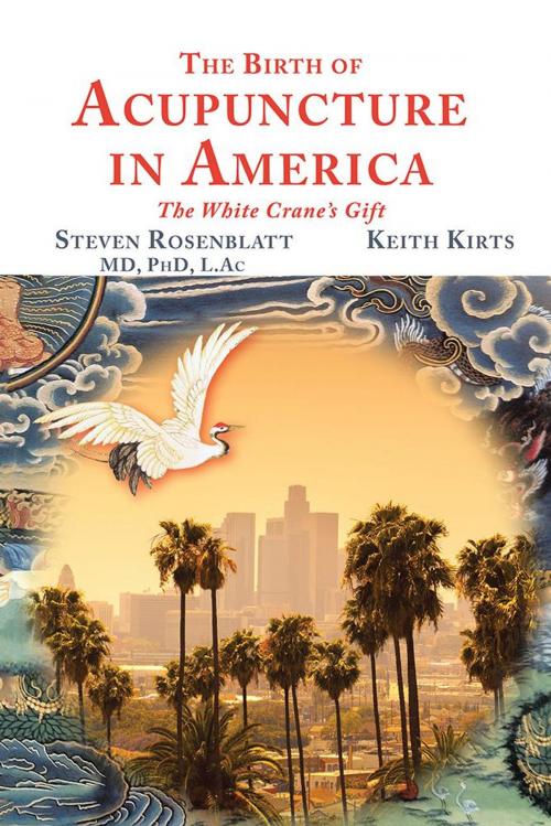 Cover of the book The Birth of Acupuncture in America by Steven Rosenblatt, Keith Kirts, Balboa Press