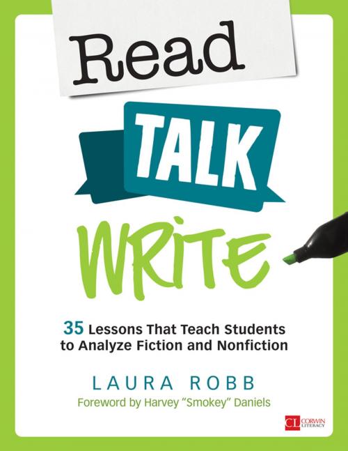 Cover of the book Read, Talk, Write by Laura J. Robb, SAGE Publications