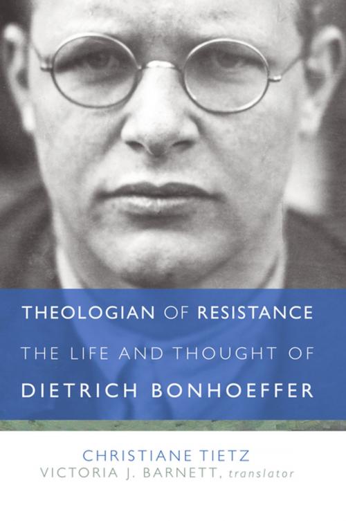 Cover of the book Theologian of Resistance by Christiane Tietz, Fortress Press