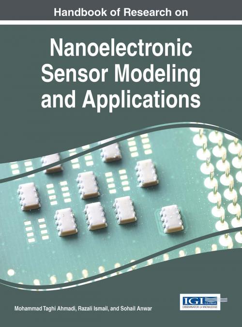 Cover of the book Handbook of Research on Nanoelectronic Sensor Modeling and Applications by , IGI Global
