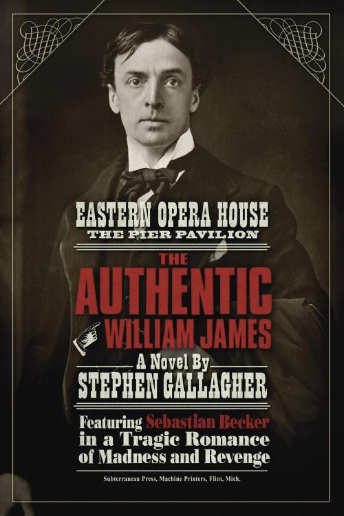 Cover of the book The Authentic William James by Stephen Gallagher, Subterranean Press
