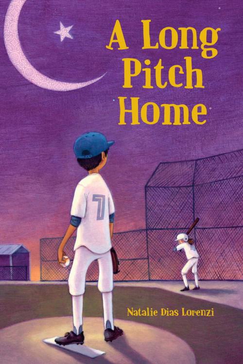 Cover of the book A Long Pitch Home by Natalie Dias Lorenzi, Charlesbridge
