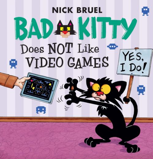 Cover of the book Bad Kitty Does Not Like Video Games by Nick Bruel, Roaring Brook Press