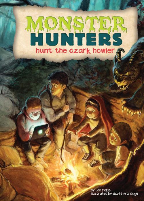 Cover of the book Hunt the Ozark Howler by Jan Fields, ABDO