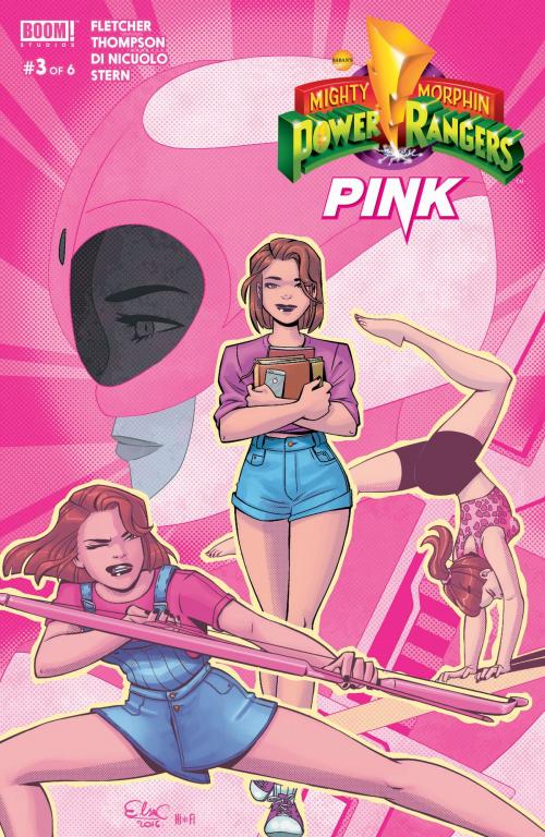 Cover of the book Mighty Morphin Power Rangers: Pink #3 by Tini Howard, Brenden Fletcher, Kelly Thompson, Sarah Stern, BOOM! Studios