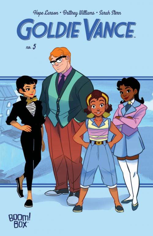 Cover of the book Goldie Vance #5 by Hope Larson, BOOM! Box