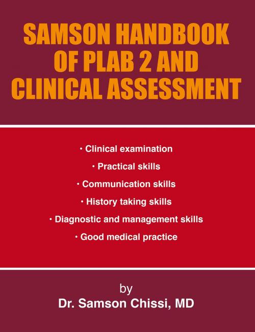Cover of the book Samson Handbook of PLAB 2 and Clinical Assessment by Dr Samson  Chissi, Brown Dog