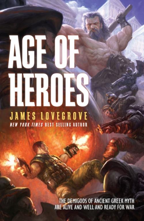 Cover of the book Age of Heroes by James Lovegrove, Rebellion Publishing Ltd