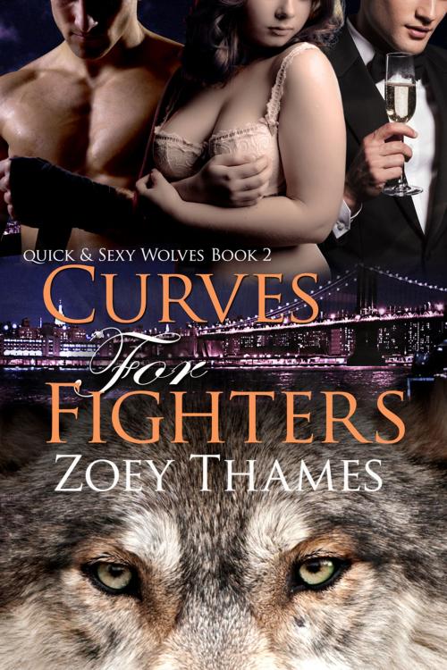 Cover of the book Curves for Fighters by Zoey Thames, Etopia Press