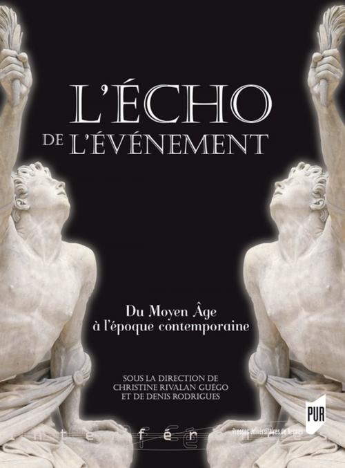 Cover of the book L'écho de l'évènement by Collectif, Presses universitaires de Rennes