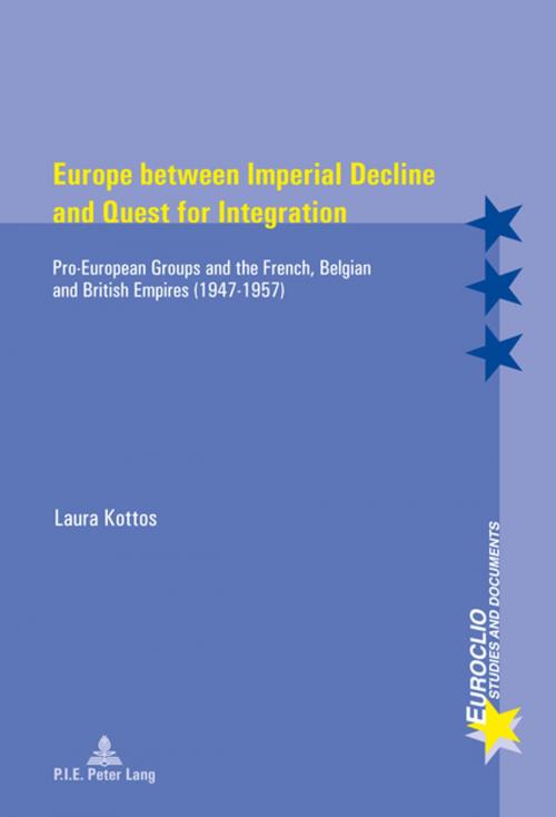 Cover of the book Europe between Imperial Decline and Quest for Integration by Laura Kottos, Peter Lang