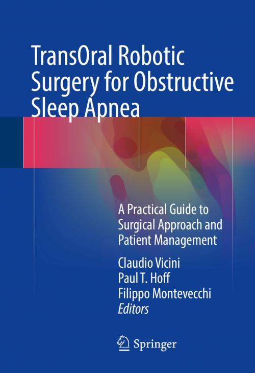 Cover of the book TransOral Robotic Surgery for Obstructive Sleep Apnea by , Springer International Publishing