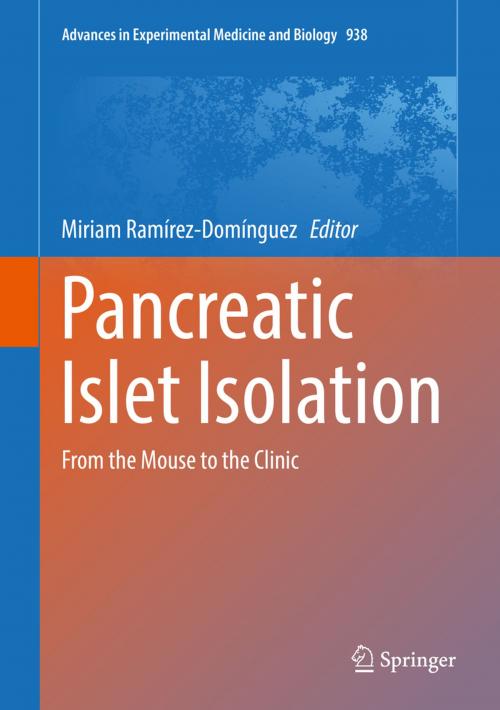 Cover of the book Pancreatic Islet Isolation by , Springer International Publishing
