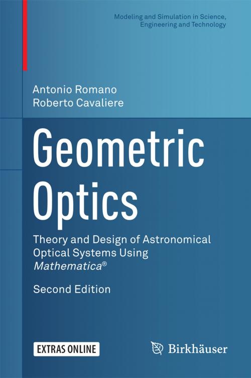 Cover of the book Geometric Optics by Antonio Romano, Roberto Cavaliere, Springer International Publishing