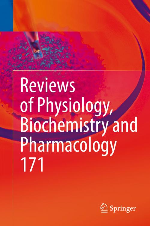 Cover of the book Reviews of Physiology, Biochemistry and Pharmacology, Vol. 171 by , Springer International Publishing