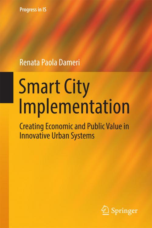 Cover of the book Smart City Implementation by Renata Paola Dameri, Springer International Publishing