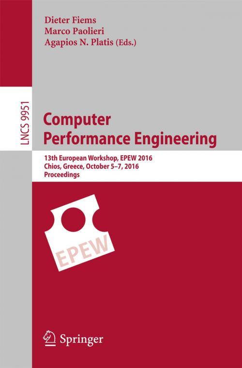 Cover of the book Computer Performance Engineering by , Springer International Publishing