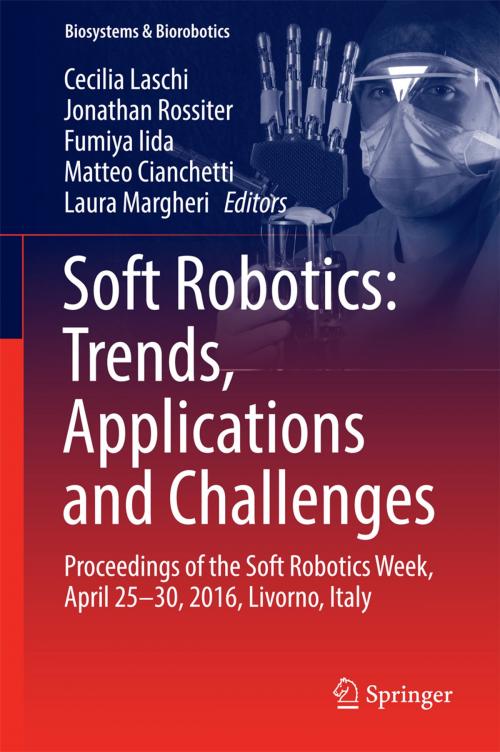 Cover of the book Soft Robotics: Trends, Applications and Challenges by , Springer International Publishing