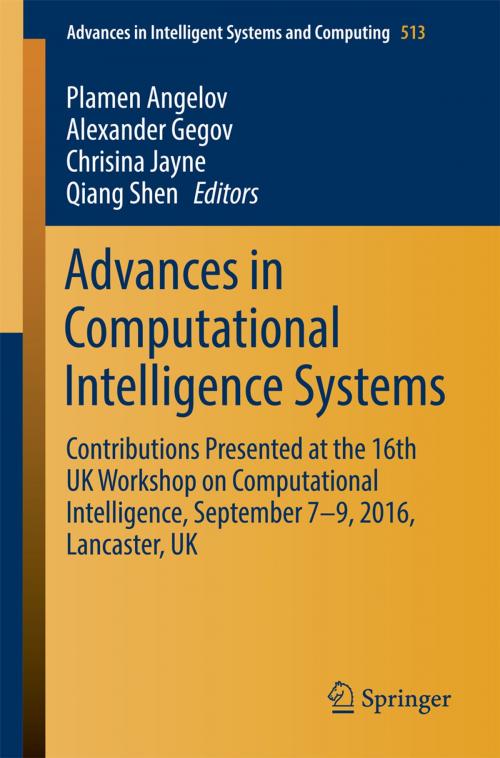 Cover of the book Advances in Computational Intelligence Systems by , Springer International Publishing