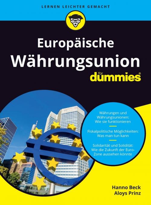 Cover of the book Europäische Währungsunion für Dummies by Hanno Beck, Aloys Prinz, Wiley