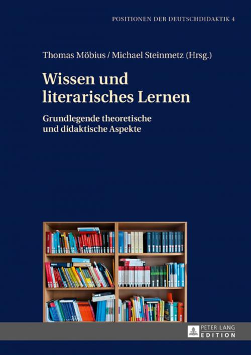 Cover of the book Wissen und literarisches Lernen by , Peter Lang
