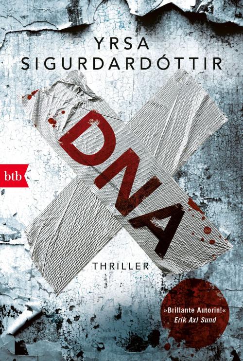 Cover of the book DNA by Yrsa Sigurdardóttir, btb Verlag