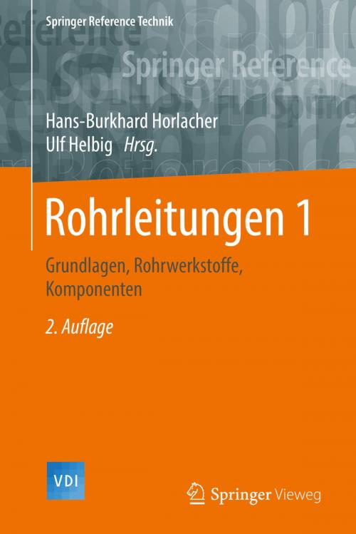 Cover of the book Rohrleitungen 1 by , Springer Berlin Heidelberg