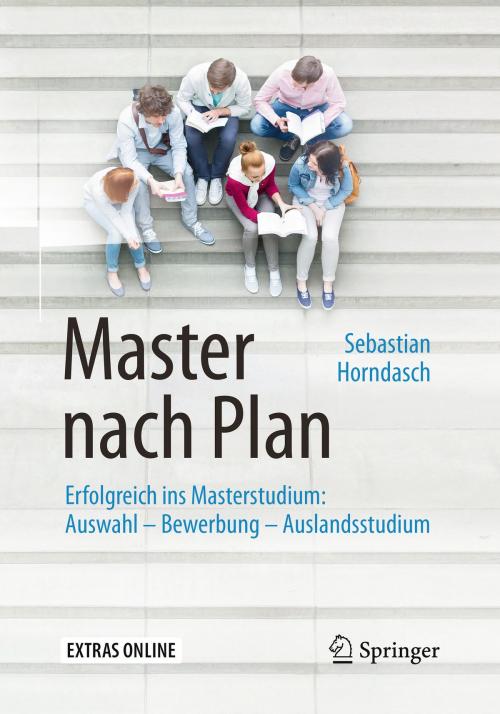 Cover of the book Master nach Plan by Sebastian Horndasch, Springer Berlin Heidelberg