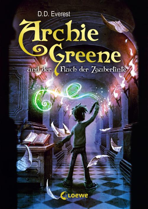 Cover of the book Archie Greene und der Fluch der Zaubertinte by D. D. Everest, Loewe Verlag