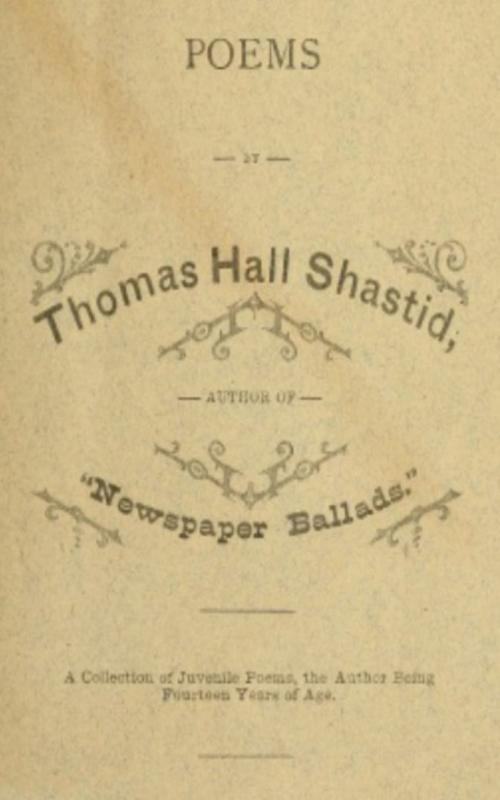 Cover of the book Poems by Thomas Hall Shastid, anboco