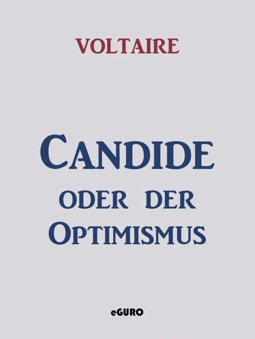 Cover of the book Candide oder der Optimismus by Voltaire, Books on Demand