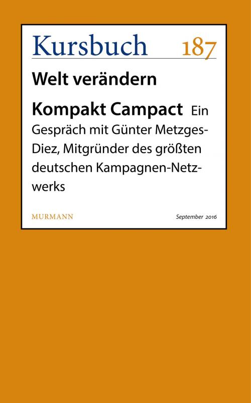 Cover of the book Kompakt Campact by Günter Metzges-Diez, Peter Felixberger, Evelin Schultheiß, Kursbuch