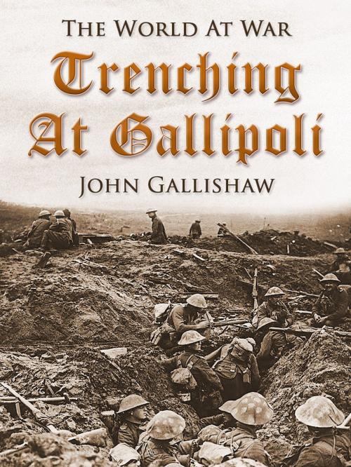 Cover of the book Trenching at Gallipoli by John Gallishaw, Otbebookpublishing