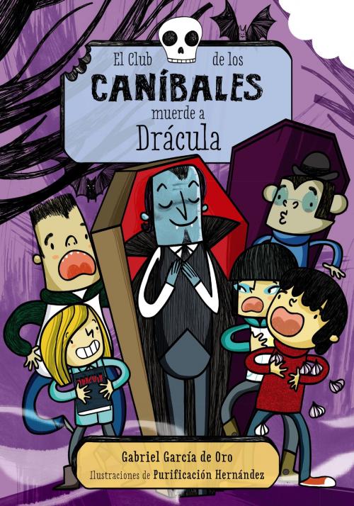 Cover of the book El Club de los Caníbales muerde a Drácula by Gabriel García de Oro, ANAYA INFANTIL Y JUVENIL