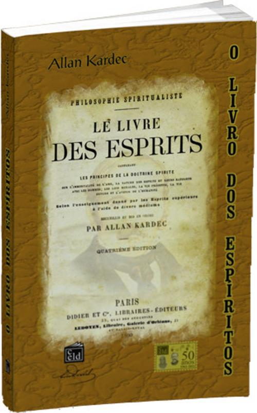 Cover of the book O Livro dos Espíritos by Allan Kardec, CELD
