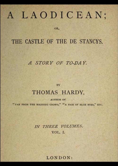 Cover of the book A Laodicean by Thomas Hardy, Thomas Hardy