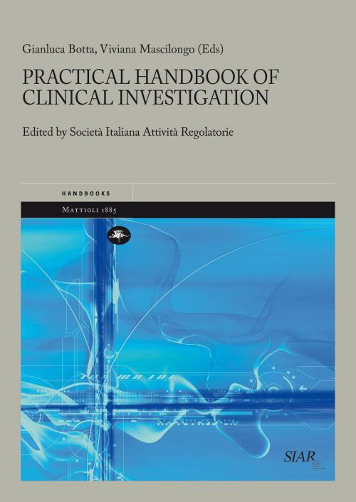 Cover of the book Practical handbook of clinical investigation by Botta Gianluca, Viviana Mascilongo, Mattioli 1885