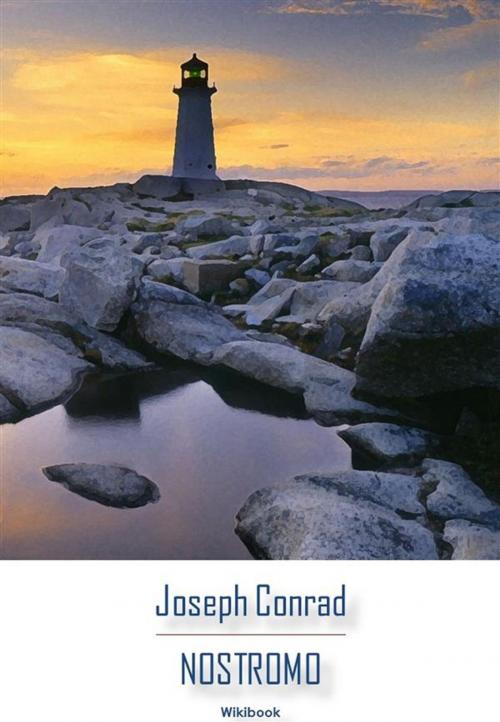 Cover of the book Nostromo by Joseph Conrad, Wikibook