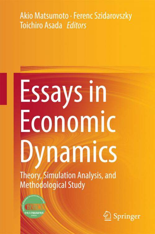 Cover of the book Essays in Economic Dynamics by , Springer Singapore