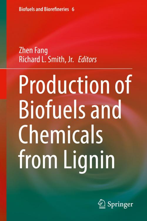 Cover of the book Production of Biofuels and Chemicals from Lignin by , Springer Singapore