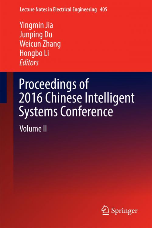 Cover of the book Proceedings of 2016 Chinese Intelligent Systems Conference by , Springer Singapore
