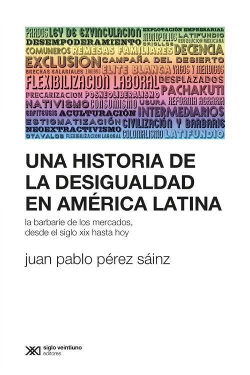 Cover of the book Una historia de la desigualdad en América Latina: La barbarie de los mercados, desde el siglo XIX hasta hoy by Juan Pablo Pérez Sáinz, Siglo XXI Editores