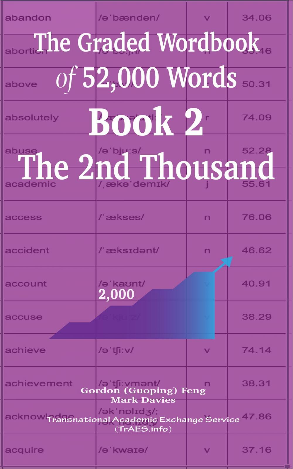 Big bigCover of The Graded Wordbook of 52,000 Words Book 2: The 2nd Thousand